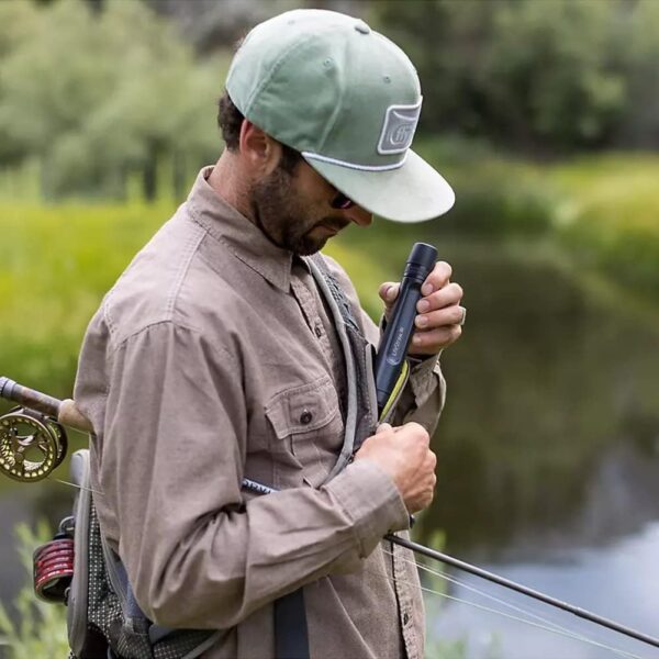 LifeStraw Peak Series - Personal Water Filter Straw for Backup Filtration, Emergency, Survival, and Ultralight Hydration, BPA-Free, Dark Mountain Gray - Image 3