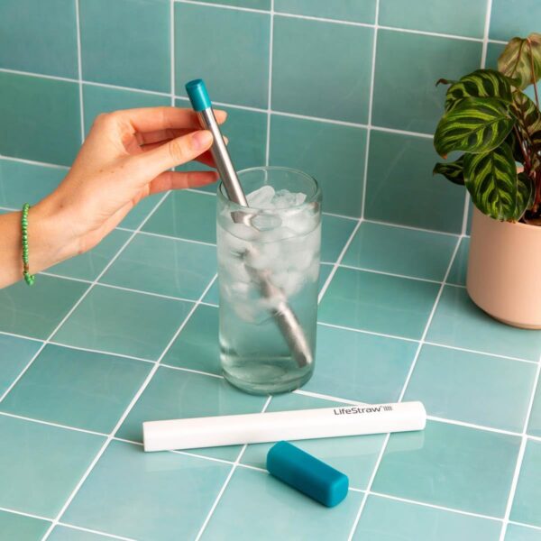 LifeStraw Sip – Reusable Stainless Steel Water Filter Drinking Straw - Image 6