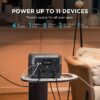 EF ECOFLOW Portable Power Station RIVER 2 Max 500, 499Wh LiFePO4 Battery/ 1 Hour Fast Charging, Up To 1000W Output Solar Generator (Solar Panel Optional) for Outdoor Camping/RVs/Home Use - Image 3