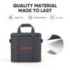 Jackery Carrying Case Bag (L Size) for Explorer 1500/1500 PRO / 2000 Pro Portable Power Station - Black (Power Station Not Included) - Image 3