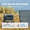 EF ECOFLOW RIVER 2 Portable Power Station, 256Wh LiFePO4 Battery, 1-Hour Fast Charge, Up to 600W AC Outlets, Solar Generator for Camping/Outdoor/Home Backup, Includes Solar Charging Cable - Image 5
