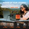Jackery Explorer 240 v2 Portable Power Station 2024 New Version, 256Wh LiFePO4 Battery with 300W AC/100W USB-C Output, 1Hr Fast Charging, Versatile Scenarios-Outdoor/Camping/RV/Travel/Emergency Backup - Image 3