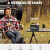 Anker 521 Portable Power Station Upgraded with LiFePO4 Battery, 256Wh 6-Port PowerHouse, 300W (Peak 600W) Solar Generator (Solar Panel Optional), 2 AC Outlets, 60W USB-C PD Output, Outdoor Generator - Image 3